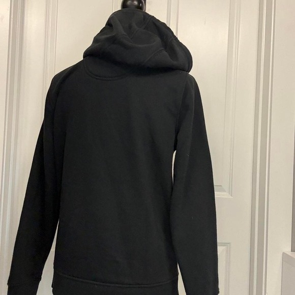 Carhartt Women's Black Logo Hoodie Rain Defender Relaxed Fit Size S - Picture 3 of 4